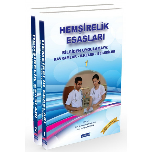 HEMŞİRELİK ESASLARI  (2 cilt fiyatı) (Güncellenmiş ve Genişletilmiş 2024 baskı