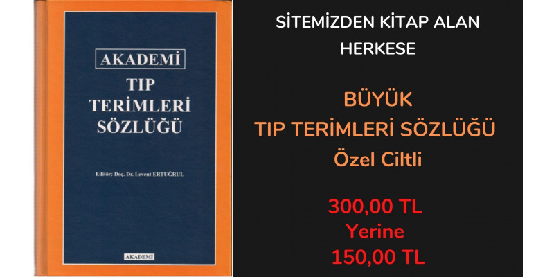 KİTAP ALANA TIP TERİMLERİ SÖZLÜĞÜ 150 TL